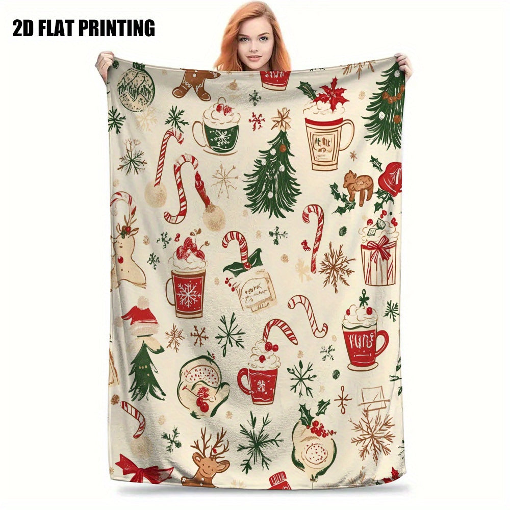 Christmas-themed Snowman Blankets, Warm Flannel Blankets, Fittings, and Lounge Chairs Are Must-haves for the Holiday Season, Providing a Soft, Fluffy Comfort