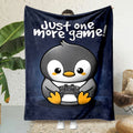 1pc 2D Printed Flannel Penguin-themed Blanket with a Cute Cartoon Penguin Print Design—soft, Warm, and Cozy, Lightweight and Durable, Available in Multiple Sizes. Perfect for Holiday Gifts, Living Room Lounging, Bedroom Warmth, and Office Relaxation.