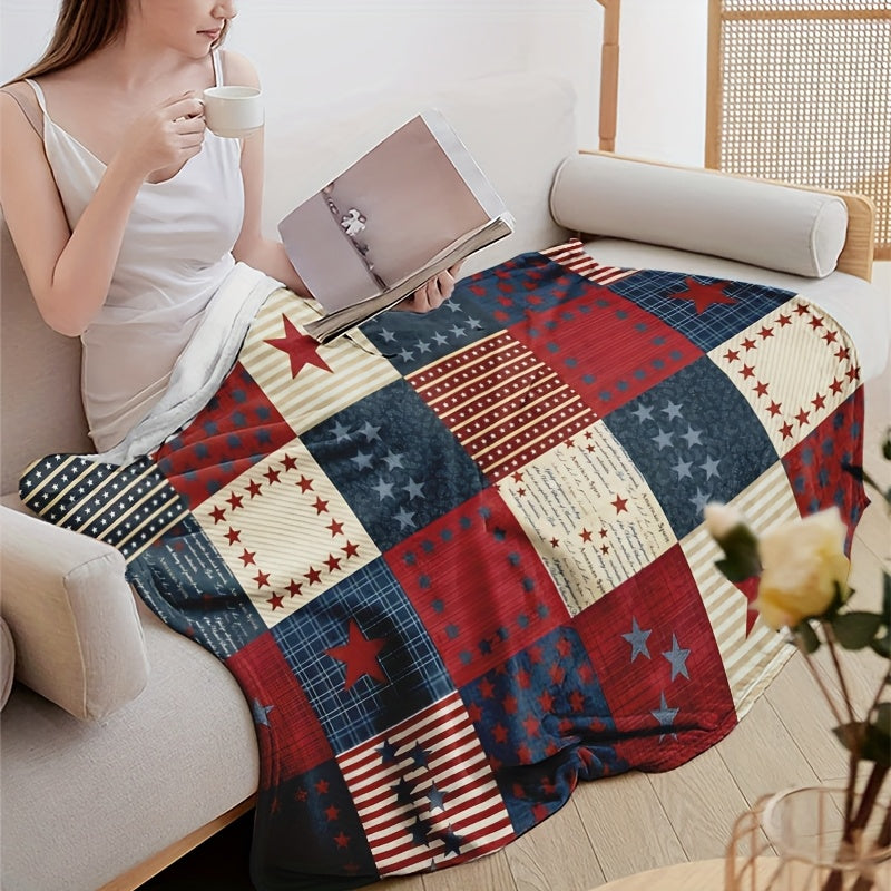 This Light And Comfortable Flannel Blanket Features a Creative 3D Pattern, Making It Perfect for Use on The Sofa, on The Couch, Or When Traveling. It'S an Ideal Gift for The Holidays And Can Also Be Used in Scenes Such As Camping