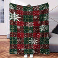 1pc Christmas Style Snowflake Design Blanket, Printed Blanket, Super Soft Shawl Blanket, Comfortable Air Conditioning Blanket, Small Cover Blanket, Lunch Break Blanket, Holiday Gift Blanket, Multipurpose Decorative Blanket