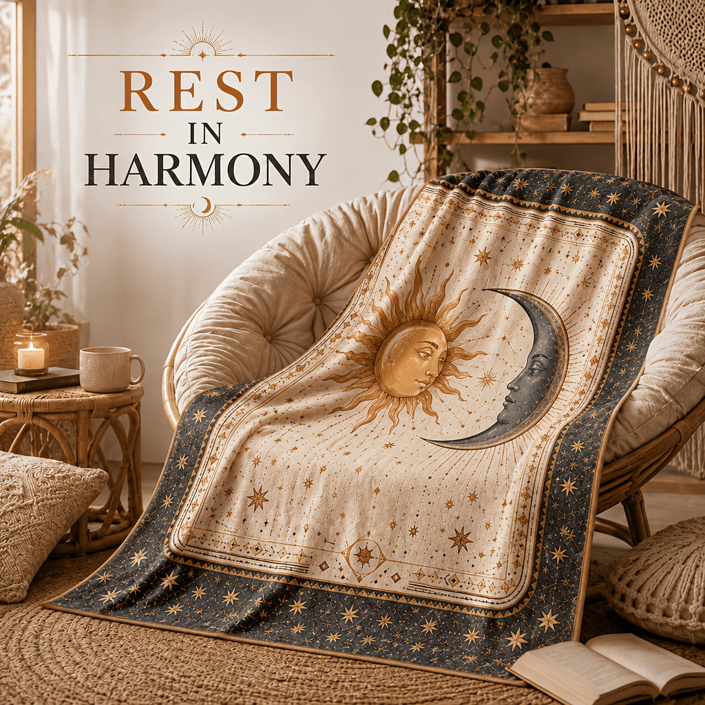 Blankets, Sun And Harmony Bohemian Flannel Blankets Autumn And Winter Warm Living Room Sofa Blankets Bedroom Blankets Lunch Break Air Conditioning Blankets