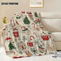 Christmas-themed Snowman Blankets, Warm Flannel Blankets, Fittings, and Lounge Chairs Are Must-haves for the Holiday Season, Providing a Soft, Fluffy Comfort