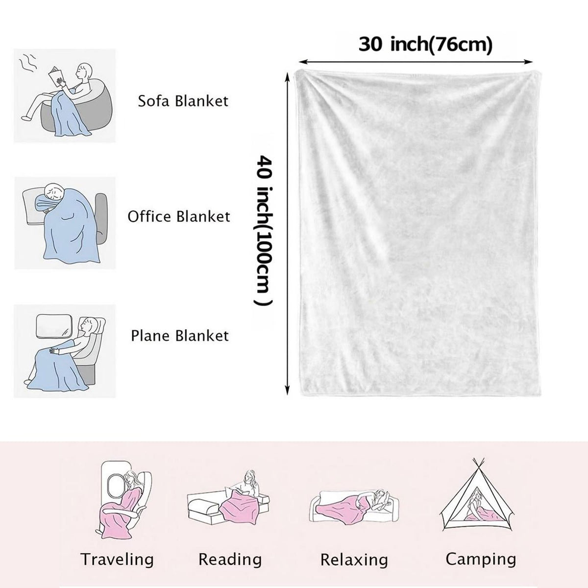 2D Flat Print - 1pc of Christmas Flannel Fun Flannel Blanket - Super Soft and Comfortable - Suitable for, Sofas, Chairs and Offices - Suitable for Everyone, 2D Flat