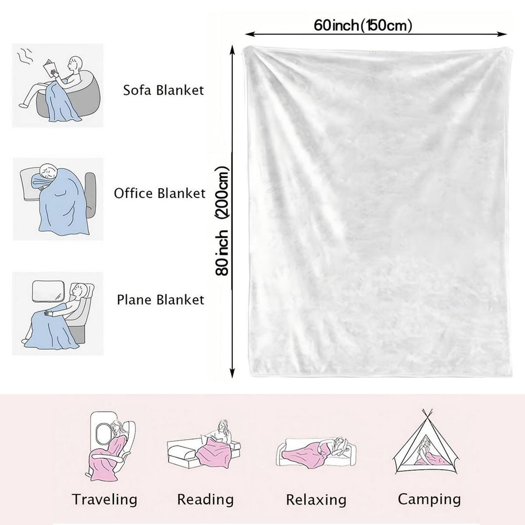 1pc Flannel Blanket, Patchwork Maple Leaf Print Blanket, Warm And Comfortable Soft Blanket, Suitable for Sofa, Office, Camping, Travel, All-Season Gift Blanket, Suitable for Halloween, Christmas, Room Decoration, Home Autumn Decoration