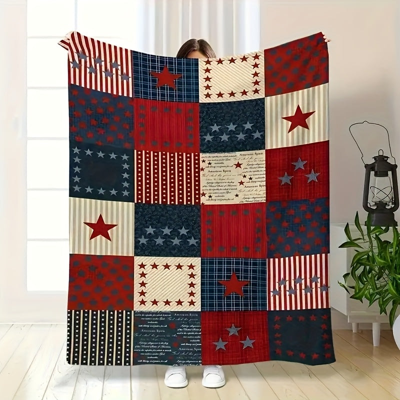 This Light And Comfortable Flannel Blanket Features a Creative 3D Pattern, Making It Perfect for Use on The Sofa, on The Couch, Or When Traveling. It'S an Ideal Gift for The Holidays And Can Also Be Used in Scenes Such As Camping
